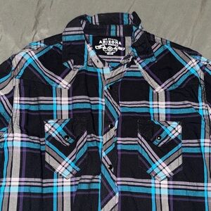 Arizona Jean Company Multicolor Plaid Shirt